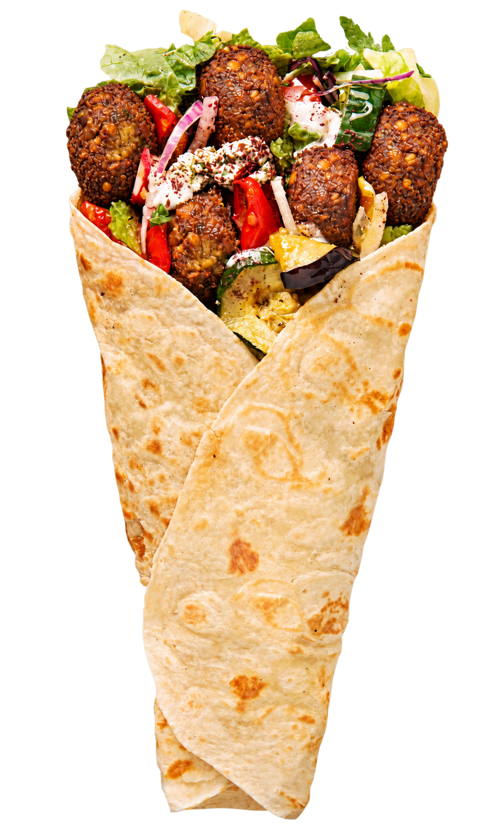 VEGAN
FALAFEL
WRAP
