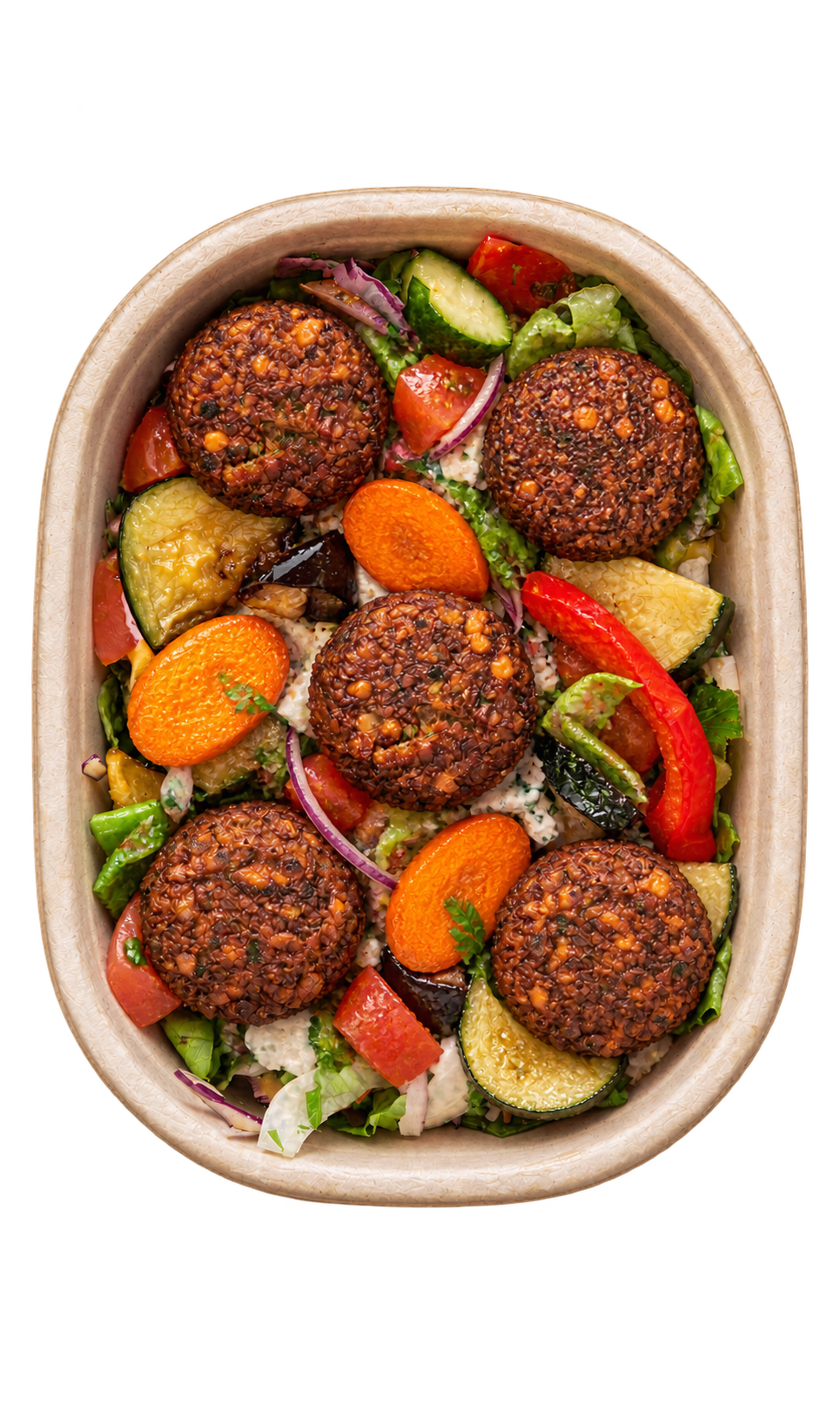 VEGAN
FALAFEL
SALAD BOX