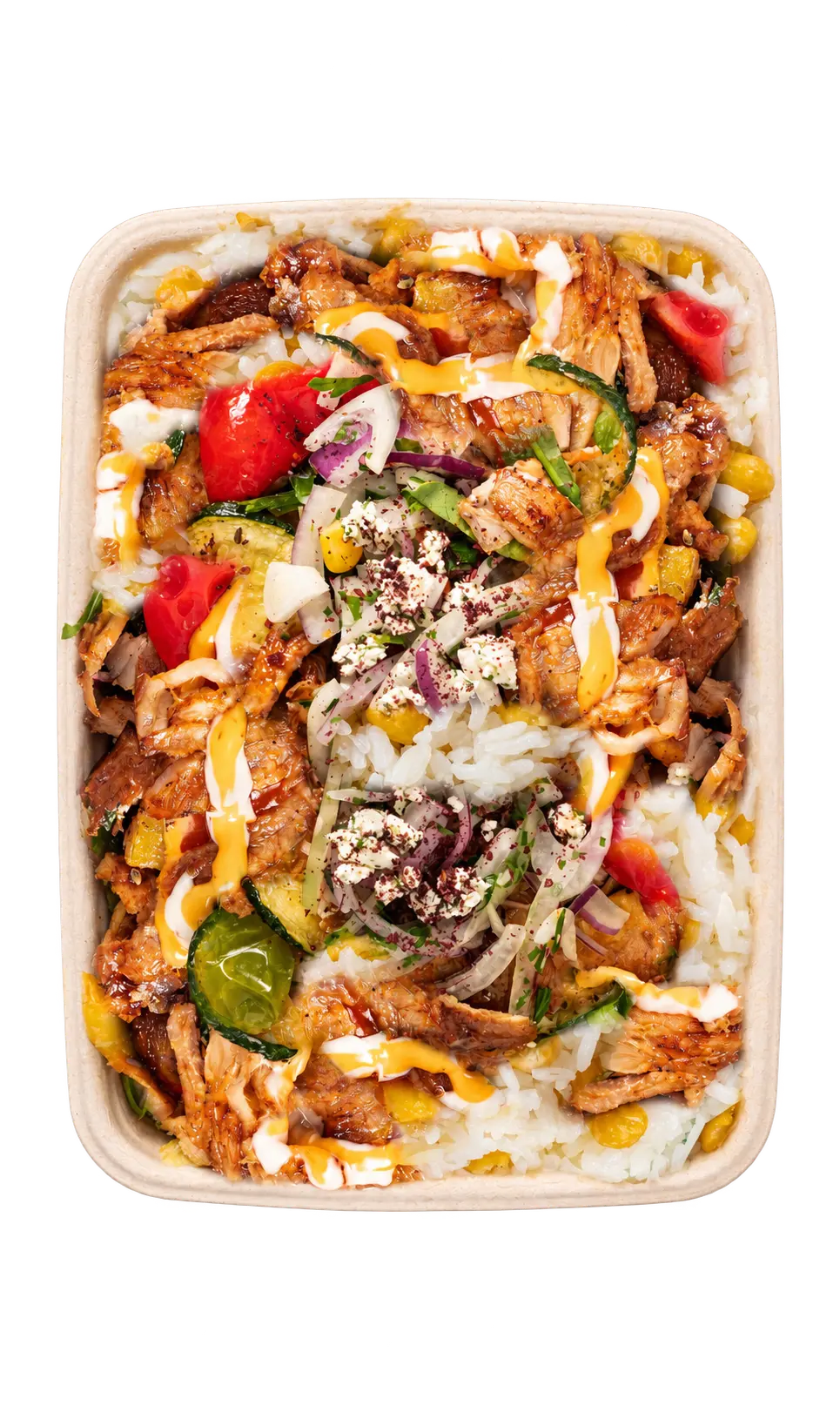 SALAD & RICE 
CHICKEN
DÖNER BOX